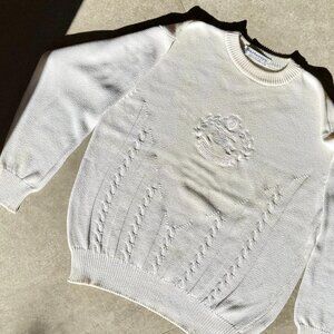 Vintage 90s Burberry men’s crested sweater (pre-name change)